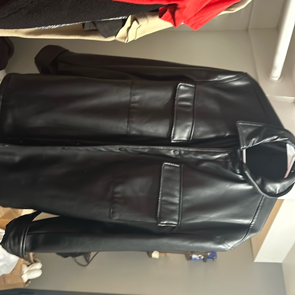 Zara Leather Jacket Size M